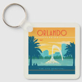 Porte-clés Orlando Floride (Recto)