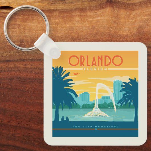 Porte-clés Orlando Floride (Recto)