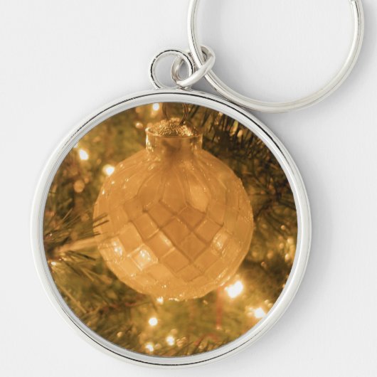 Porte-clés Ornement de Noël (Devant)