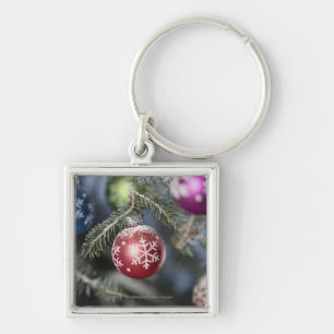 Porte-clés Ornements sur un arbre de Noël