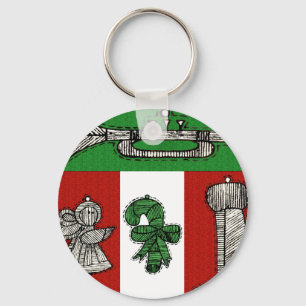 Porte-clés Ornements vintages