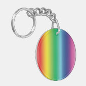 Porte-clés orteils arc-en-ciel - porte - clé acrylique (Devant gauche)