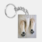 Porte-clés Orteils de marionnettes d'or (Devant gauche)