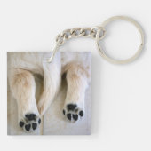 Porte-clés Orteils de marionnettes d'or (Dos)