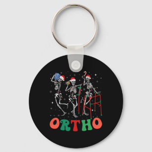 Porte-clés Ortho Squad Dancing Skeletons Noël Orthopédique