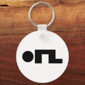 Porte-clés ORZ Emoticon Kaomoji Emoji (Recto)