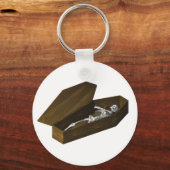 Porte-clés Os dans un café : Halloween : (Recto)