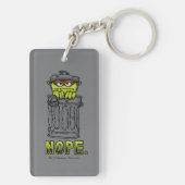 Porte-clés Oscar le Grouch - Non. (Dos)