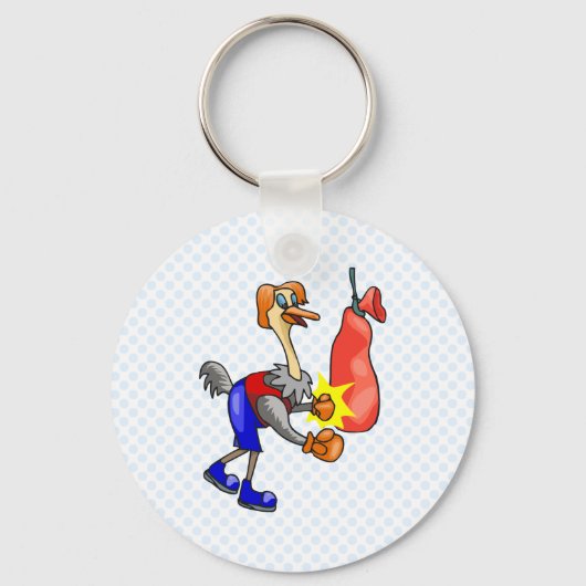 Porte-clés Oscar Ostrich (Recto)