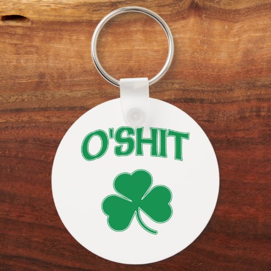 Porte-clés O'Shit Irsh Shamrock (Recto)