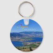 Porte-clés Osoyoos, Pays des Vins du Désert (Recto)