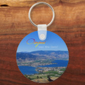 Porte-clés Osoyoos, Pays des Vins du Désert (Recto)