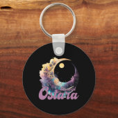 Porte-clés Ostara de Pâques Eostre Pagan Witchcraft Mois de p (Recto)