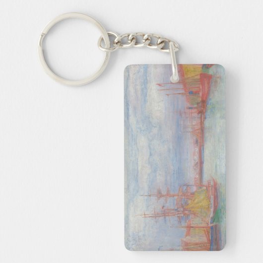 Porte-clés Ostende Harbour par James Ensor (1900) (Devant)