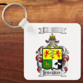 Porte-clés O'Sullivan Nom et Blason (Recto)