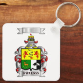 Porte-clés O'Sullivan Nom et Blason (Verso)