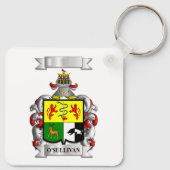 Porte-clés O'Sullivan Nom et Blason (Dos)
