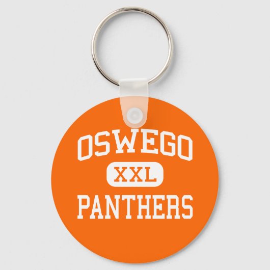 Porte-clés Oswego - Panthers - Lycée - Oswego Illinois (Recto)