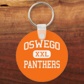 Porte-clés Oswego - Panthers - Lycée - Oswego Illinois (Recto)