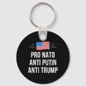 Porte-clés OTAN - Anti Poutine - Anti Trump - (Recto)
