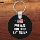Porte-clés OTAN - Anti Poutine - Anti Trump - (Recto)