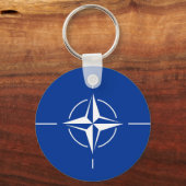 Porte-clés OTAN Atlantic Treaty Organization Allia (Recto)