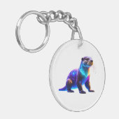 Porte-clés Otter Art Coloré (Devant gauche)