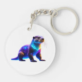Porte-clés Otter Art Coloré (Dos)