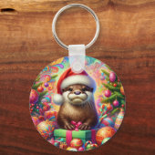Porte-clés Otter de Noël (Recto)