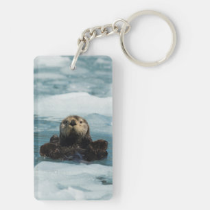 Porte-clés Otter flottante