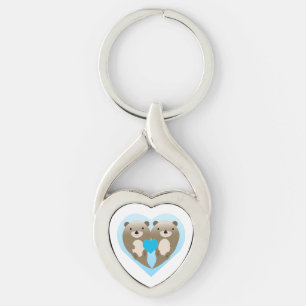 Porte-clés Otter Love