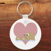 Porte-clés Otter Love (Recto)