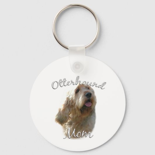 Porte-clés Otterhound Maman 2 (Recto)