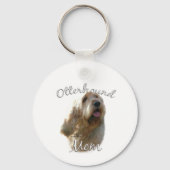 Porte-clés Otterhound Maman 2 (Verso)