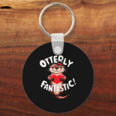 Porte-clés Otterly Fantastic Funny Sitive Quote Sea Lover Pun (Recto)