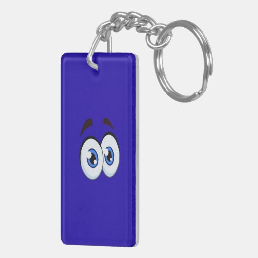 Porte-clés ou accessoire de clés anneau de clés (Dos droit)