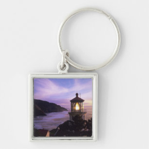 Porte-clés OU, côte de l'Oregon, phare de Heceta Head, sur
