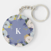 Porte-clés Où l'amour grandit la fête des mères (Dos)