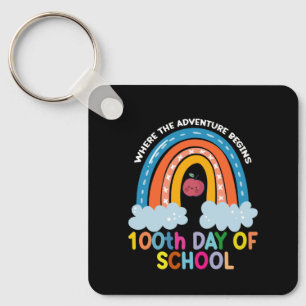 Porte-clés Où l'aventure commence 100 jours plus intelligents