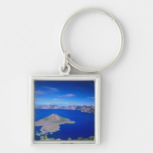 Porte-clés OU, parc national de Crater Lake, Wizard Island et