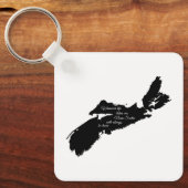 Porte-clés Où que ce soit - La Nouvelle-Écosse sera toujours  (Recto)