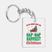 Porte-clés Où Vont Avoir Le Hap Hap Happy Plus Joyeux Noël (Devant gauche)