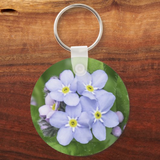 Porte-clés Oublie-moi-non (Verso)