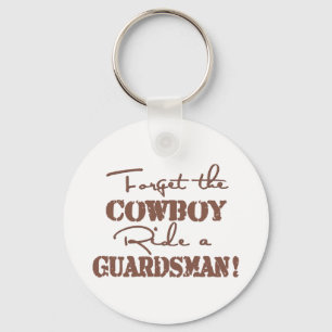 Porte-clés Oubliez le Cowboy Ride a Guardsman