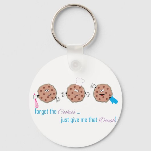Porte-clés Oubliez les cookies (Recto)