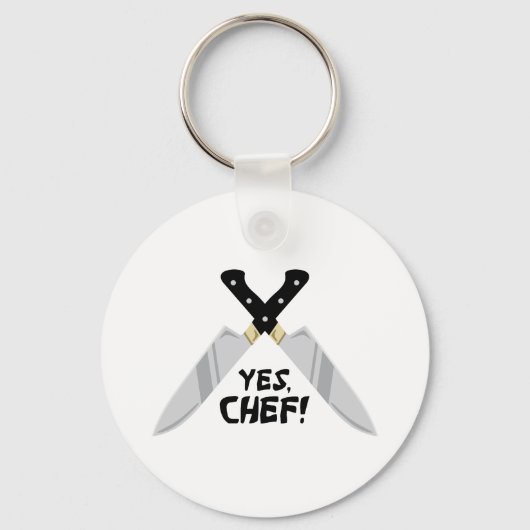 Porte-clés Oui Chef (Recto)