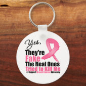 Porte-clés OUI, ils sont faux...Mes vrais ont essayé de me tu (Recto)