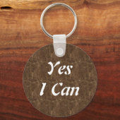 Porte-clés Oui, je peux Porte - clé (Recto)
