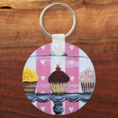 Porte-clés oui ! les cupcakes ! (Recto)