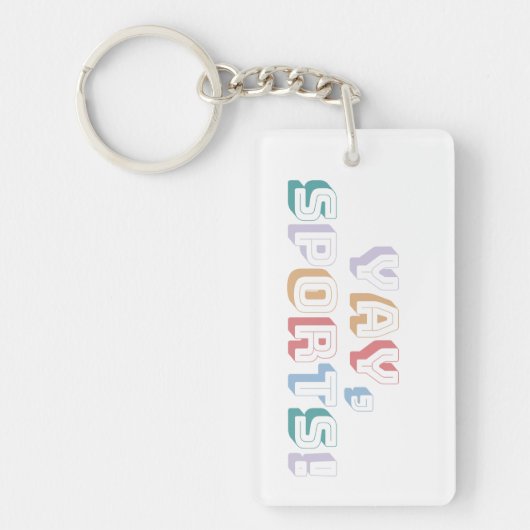 PORTE-CLÉS OUI, LES SPORTS ! (Devant)